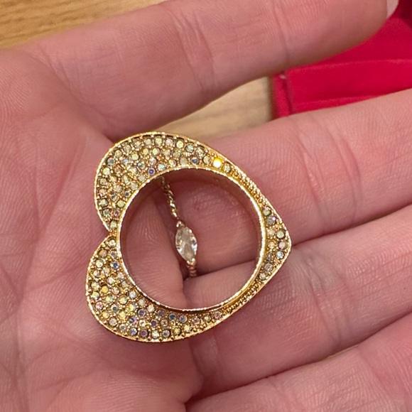 Kurt Geiger Gold Heart Ring - Picture 8 of 8